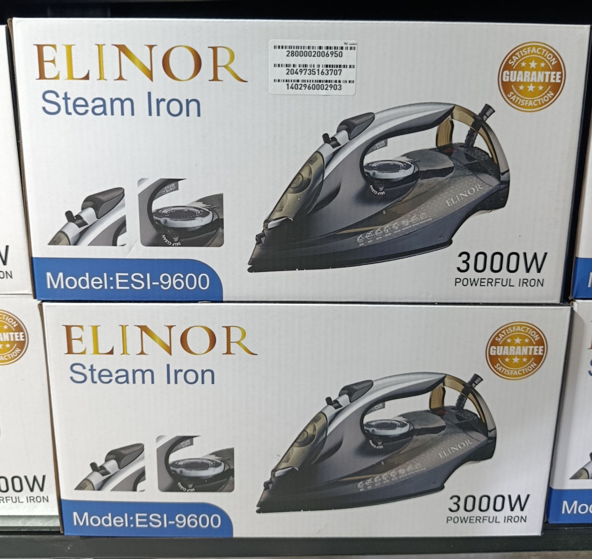 اتو بخار هوشمند الینور (Elinor) مدل ESI-9600