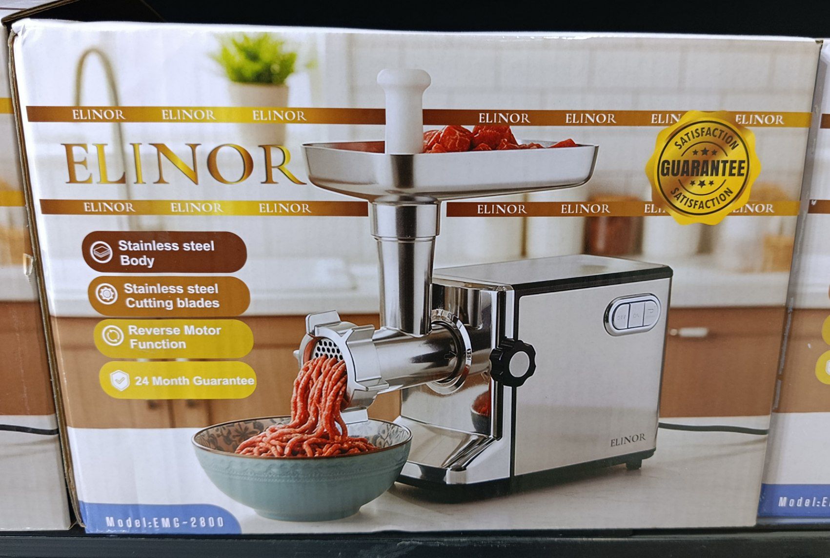 چرخ گوشت الینور (Elinor) مدل EMG-2800