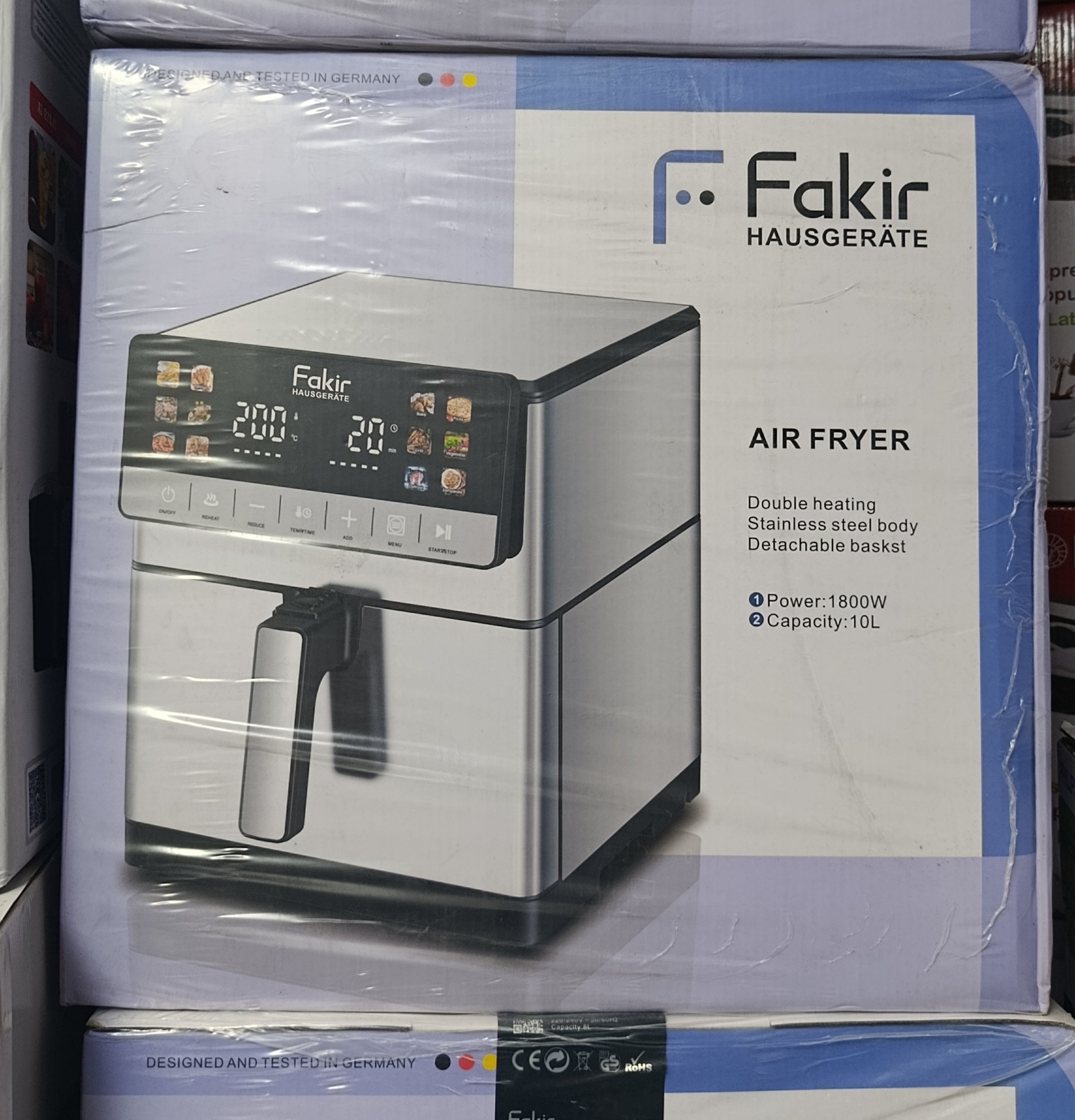 سرخ کن فکر (Fakir) مدل FK2026