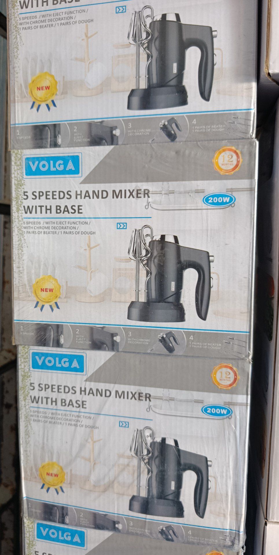 همزن دستی پایه دار ولگا (Volga) مدل Vo200