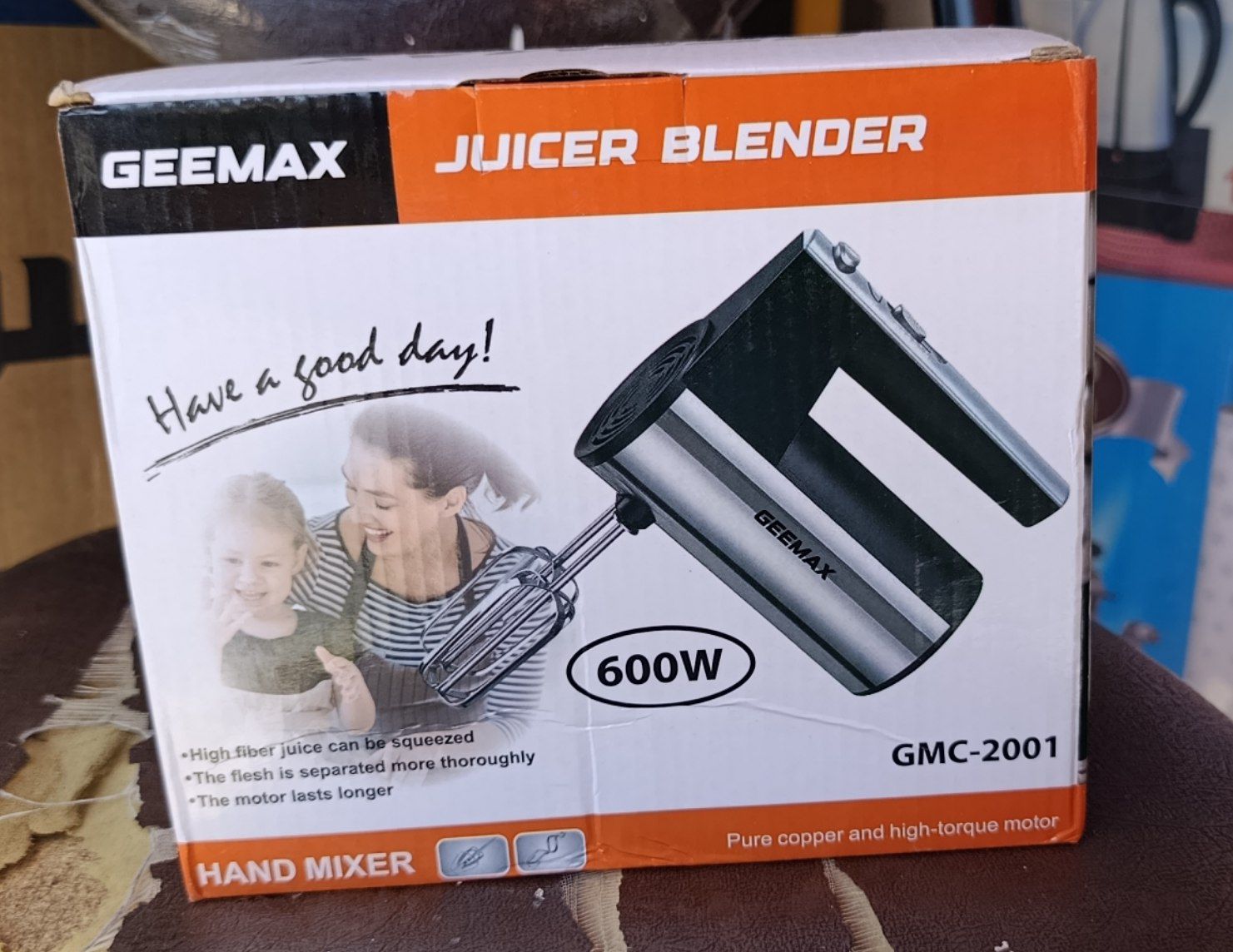 همزن دستی جی مکس (Geemax) مدل ۲۰۰۱