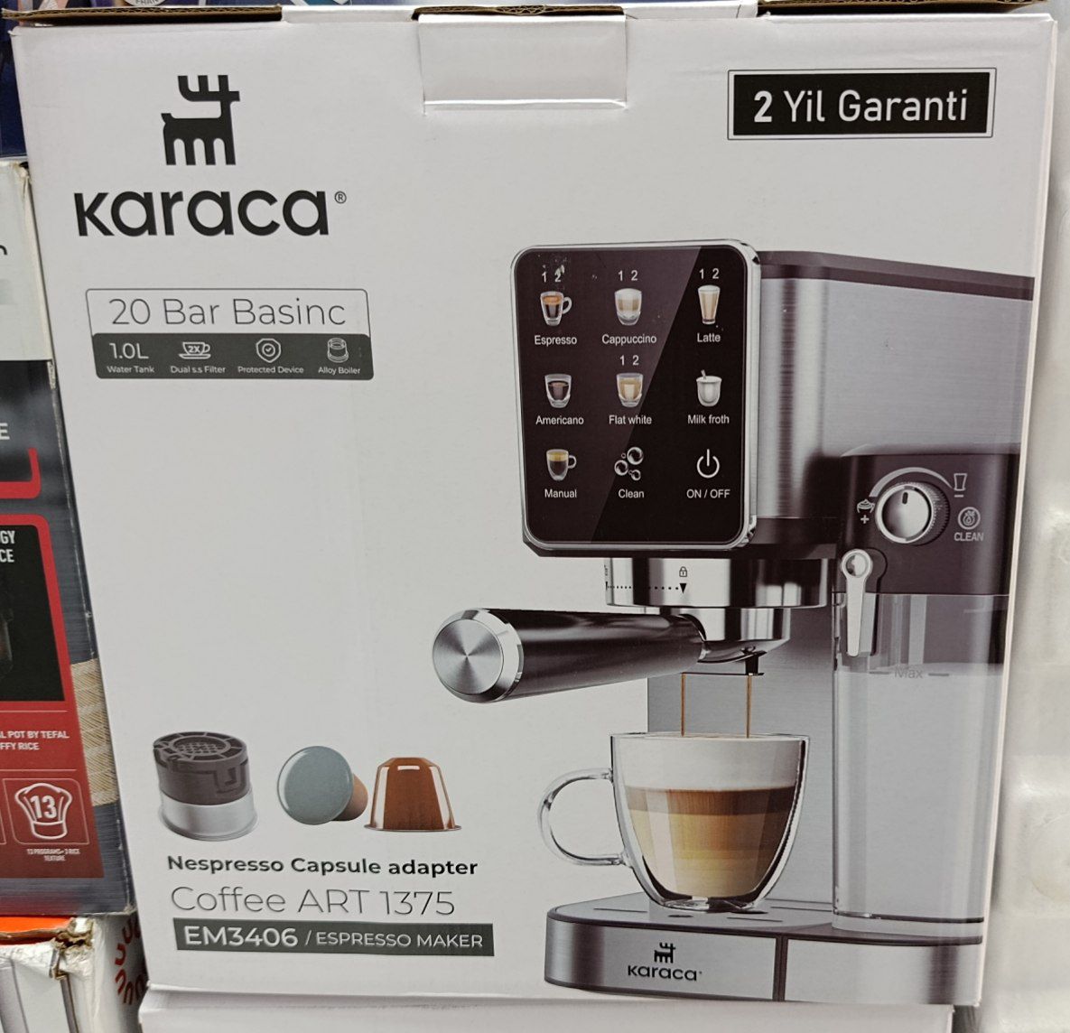 اسپرسو ساز کاراجا (Karaca) مدل EM3406