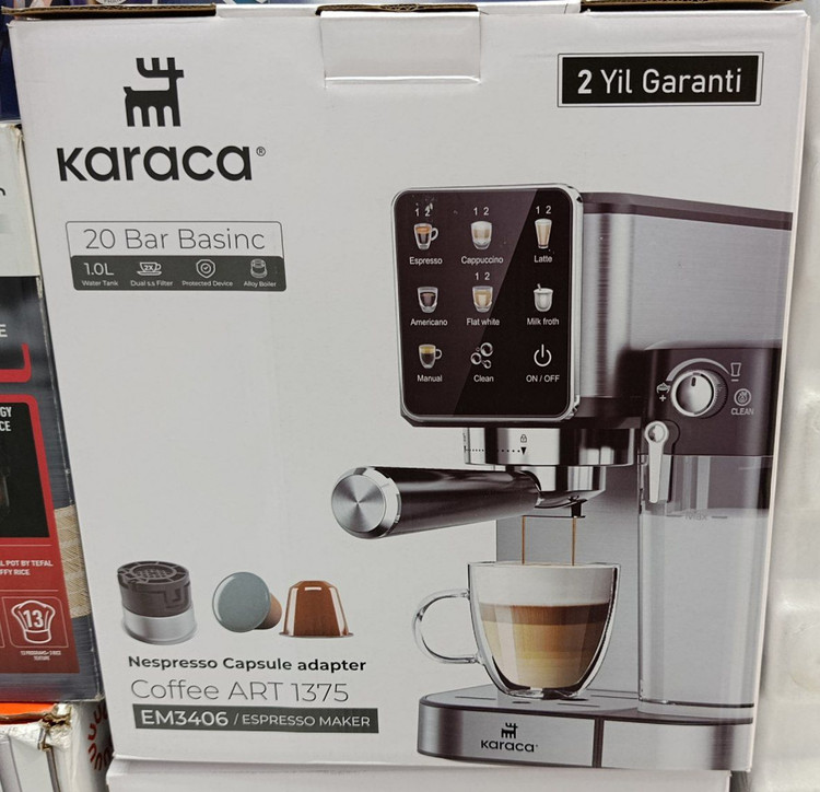 اسپرسو ساز کاراجا (Karaca) مدل EM3406
