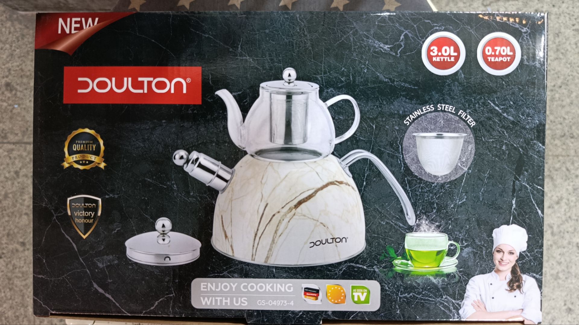 کتری قوری دالتون (Doulton) مدل GS-04