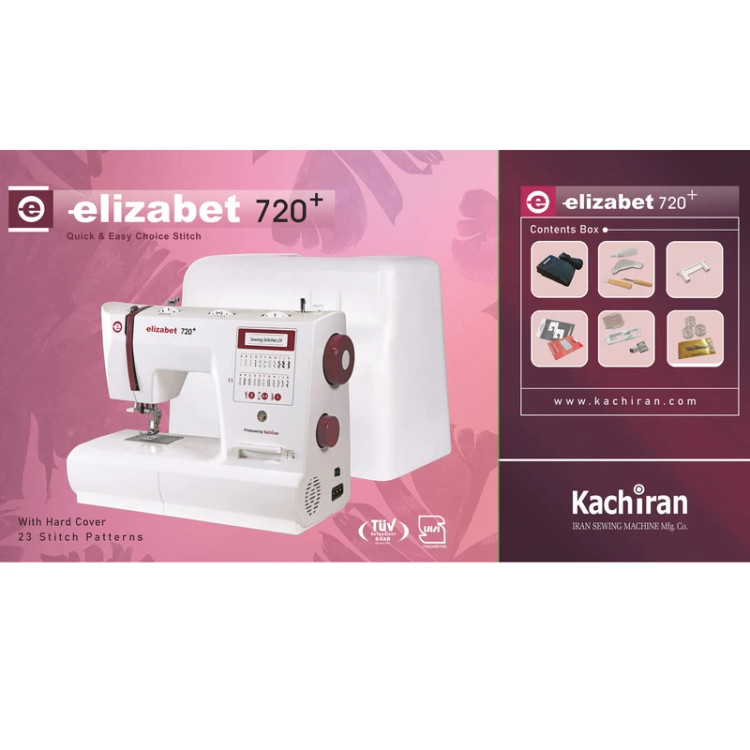 چرخ خیاطی کاچیران (Kachiran) مدل +Elizabet 720